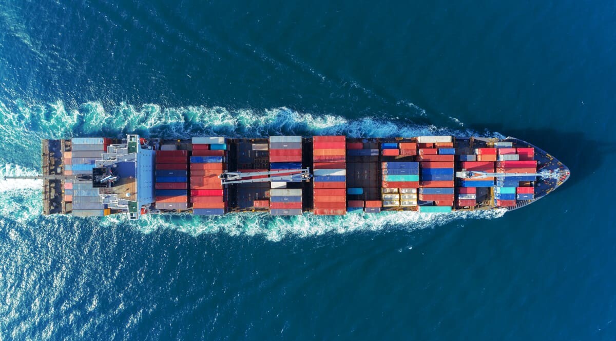 Container Schiff